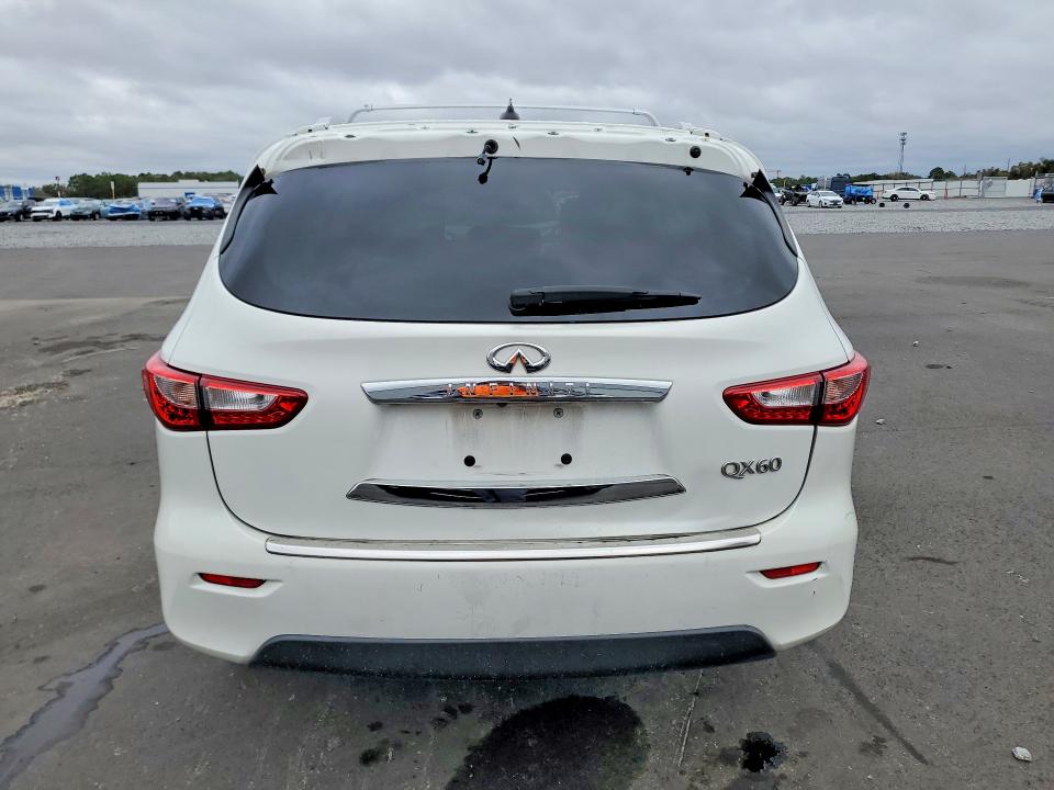 2014  INFINITI QX60 white photo 6