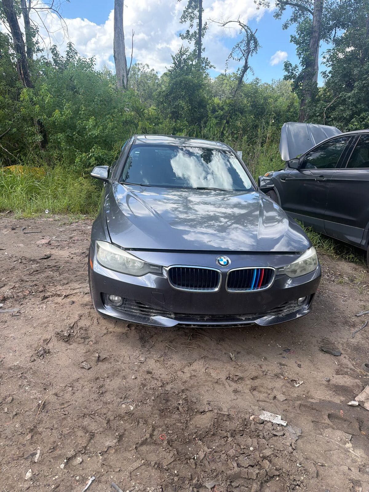 BMW sedan bought for parts at our Jacksonville yard